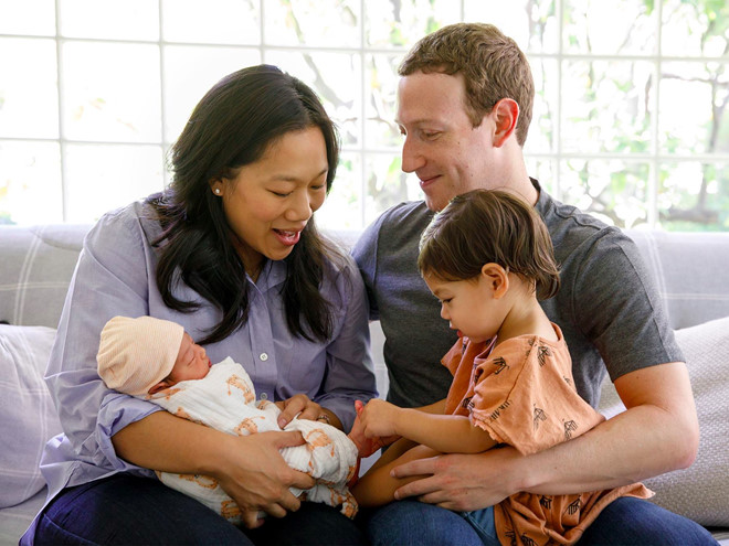 Hai bức tâm thư Mark Zuckerberg gửi chào đón hai cô con gái chào đời
